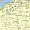 LaPorte County, Indiana Map